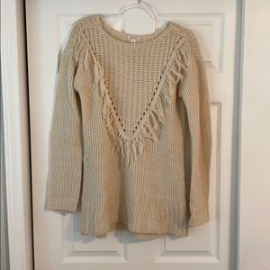 Fringe, Western-style Sweater